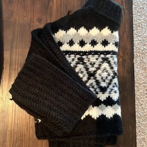 Free People Alpine Mock Neck Crop Sweater